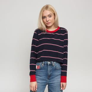 Urban Classics Ladies Short Yarn Dyed Skate Stripe LS