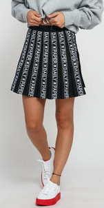Daily Paper Tape Logo Skirt černá
