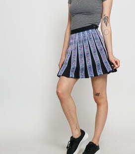 Daily Paper Gara Tape Skirt černá / modrá / fialová / tmavě růžová