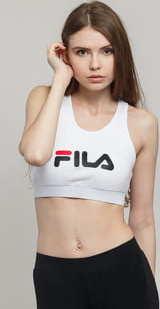 Fila Women Other Crop Top bílý
