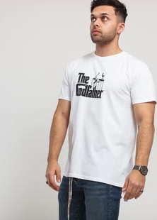 Urban Classics Godfather Logo Tee bílé