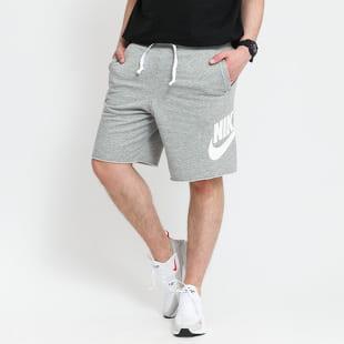 Nike M NSW HE Short FT Alumni melange šedé