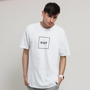 HUF Essentials Box Logo Tee bílé