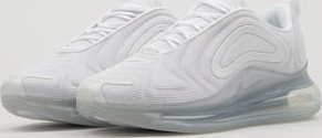 Nike Air Max 720 white / white - mtlc platinum