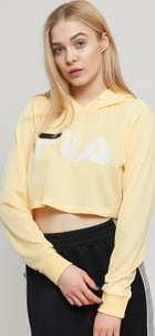 Fila W Noemi Crop Hoodie žlutá