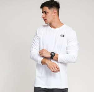 The North Face M LS Simple Dome Tee bílé