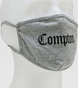 Urban Classics Compton Face Mask melange šedá