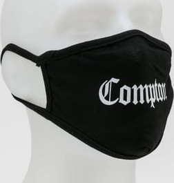 Urban Classics Compton Face Mask černá