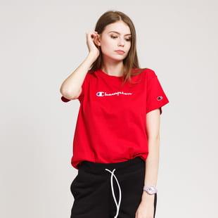 Champion Script Logo Tee červené