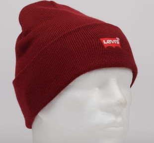 Levi's ® Batwing Embroidered Beanie vínový