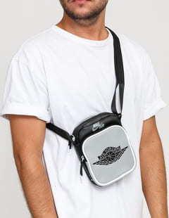 Jordan Crossbody Bag černá / šedá
