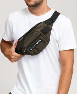Daily Paper Waistbag tmavě olivová