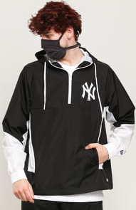 New Era MLB Print Infill Windbreaker NY černá