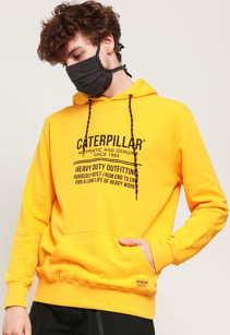 CATERPILLAR CATERPILLAR 1904 Hoodie tmavě žlutá