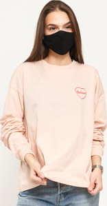 Carhartt WIP W' L/S Eve Heart T-Shirt světle růžové
