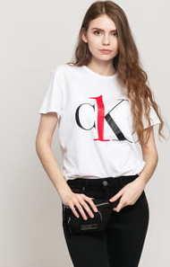 Calvin Klein CK ONE SS Crew Neck Tee bílé