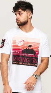 Alpha Industries Viking 76 Tee bílé