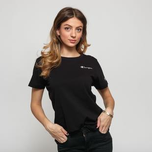 Champion Reverse Weave Small Script ogo Tee černé