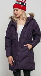 Helly Hansen W Mayen Parka fialová