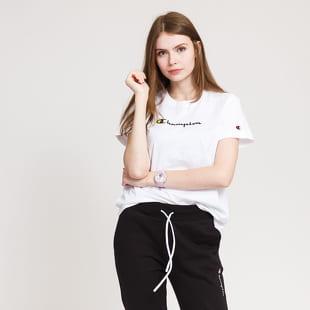 Champion Script Logo Tee bílé
