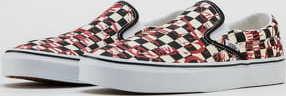 Vans Classic Slip-on (vans crew) checkrbrd / red
