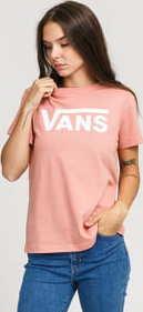 Vans WM Flying V Crew Tee růžové