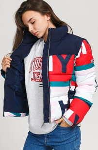 TOMMY JEANS W AOP Puffa Jacket multicolor