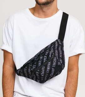 The Herschel Supply CO. Seventeen Hip Pack černá / šedá