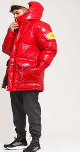 The North Face Brown Label Ripstop Down Parka červená