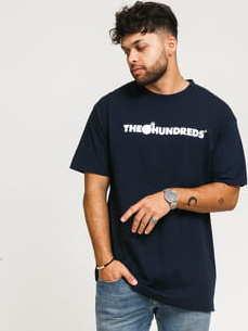 The Hundreds Forever Bar Logo T-Shirt navy