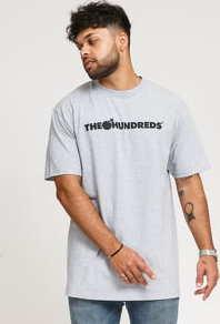 The Hundreds Forever Bar Logo T-Shirt melange šedé