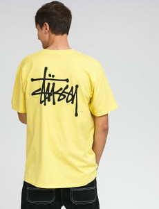 Stüssy Basic Stussy Tee žluté