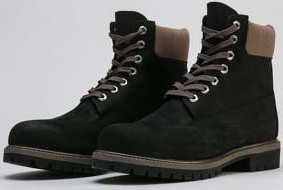 Timberland 6in Premium Waterproof black nubuck