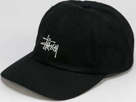 Stüssy Stock Low Pro Cap černá