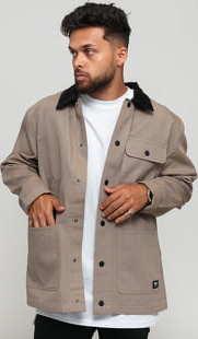 Vans MN Drill Chore Coat světle hnědá / černá