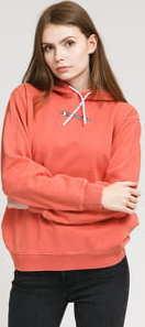 Champion Cropped Hooded Sweatshirt lososová