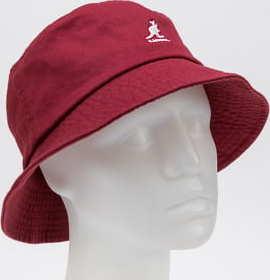 KANGOL Washed Bucket vínový