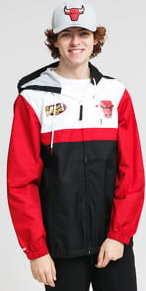 Mitchell & Ness Margin Of Victory Windbreaker Chicago Bulls