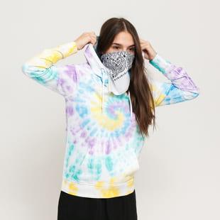 Urban Classics adies Tie Dye Hoody bílá / multicolor