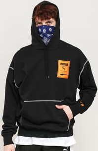 Puma Recheck Pack Graphic Hoodie černá