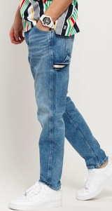 TOMMY JEANS Tapered Carpenter Jeans save 20 lt bl rig 36/34