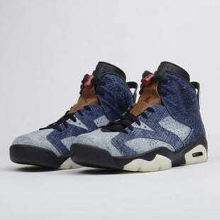 Jordan 6 Retro washed denim / black - sail