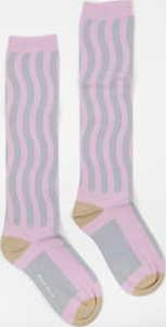 WOOD WOOD Siri Socks světle fialové / šedé