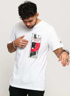 New Era NBA Photo Print Bulls bílé