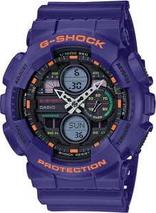 Casio G-Shock GA 140-6AER fialové