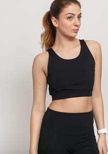Under Armour Misty Crop Top černá