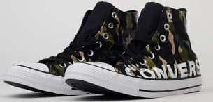 Converse Chuck Taylor All Star Hi black / desert khaki / white
