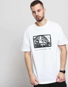 PLEASURES Joy Division Band T-shirt bílé