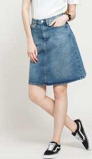 WOOD WOOD Ynes Skirt classic blue vintage 34