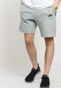 Nike M NSW Tech Fleece Short melange šedé